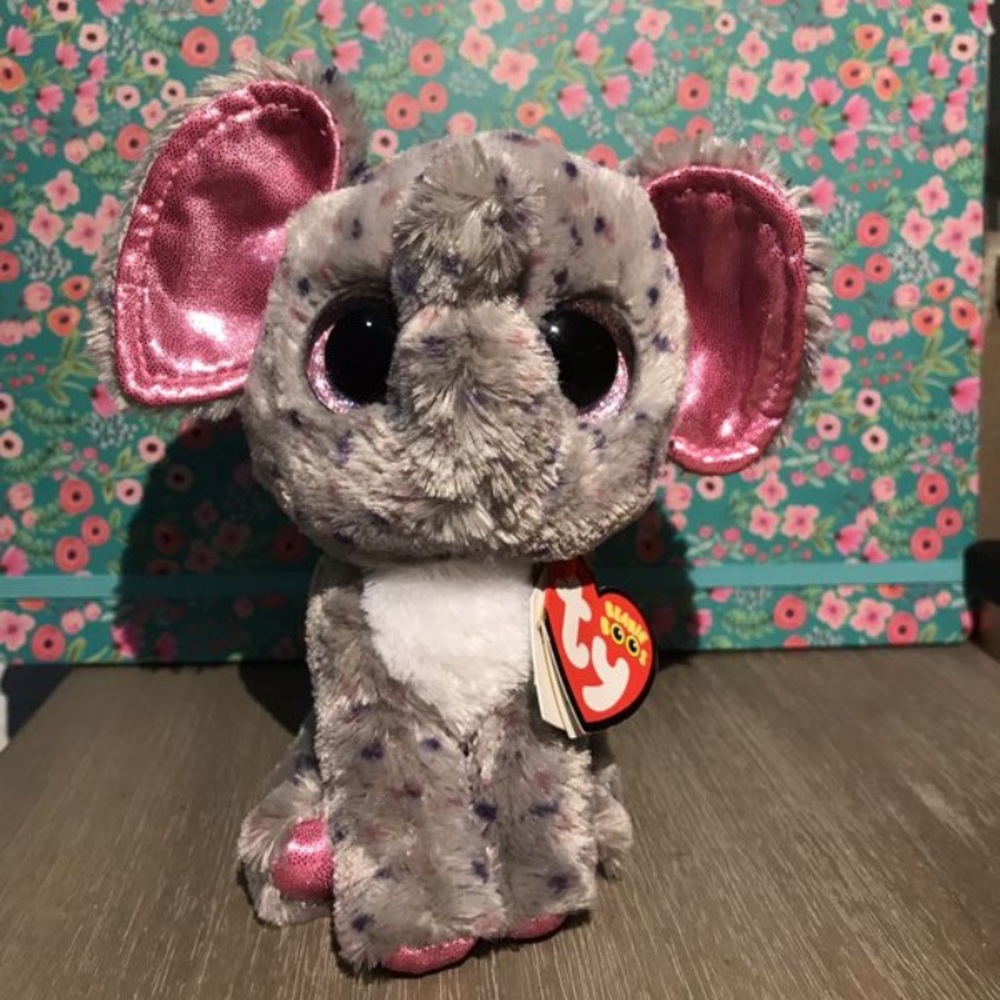 Ty Beanie Boos Bundle- - elephant